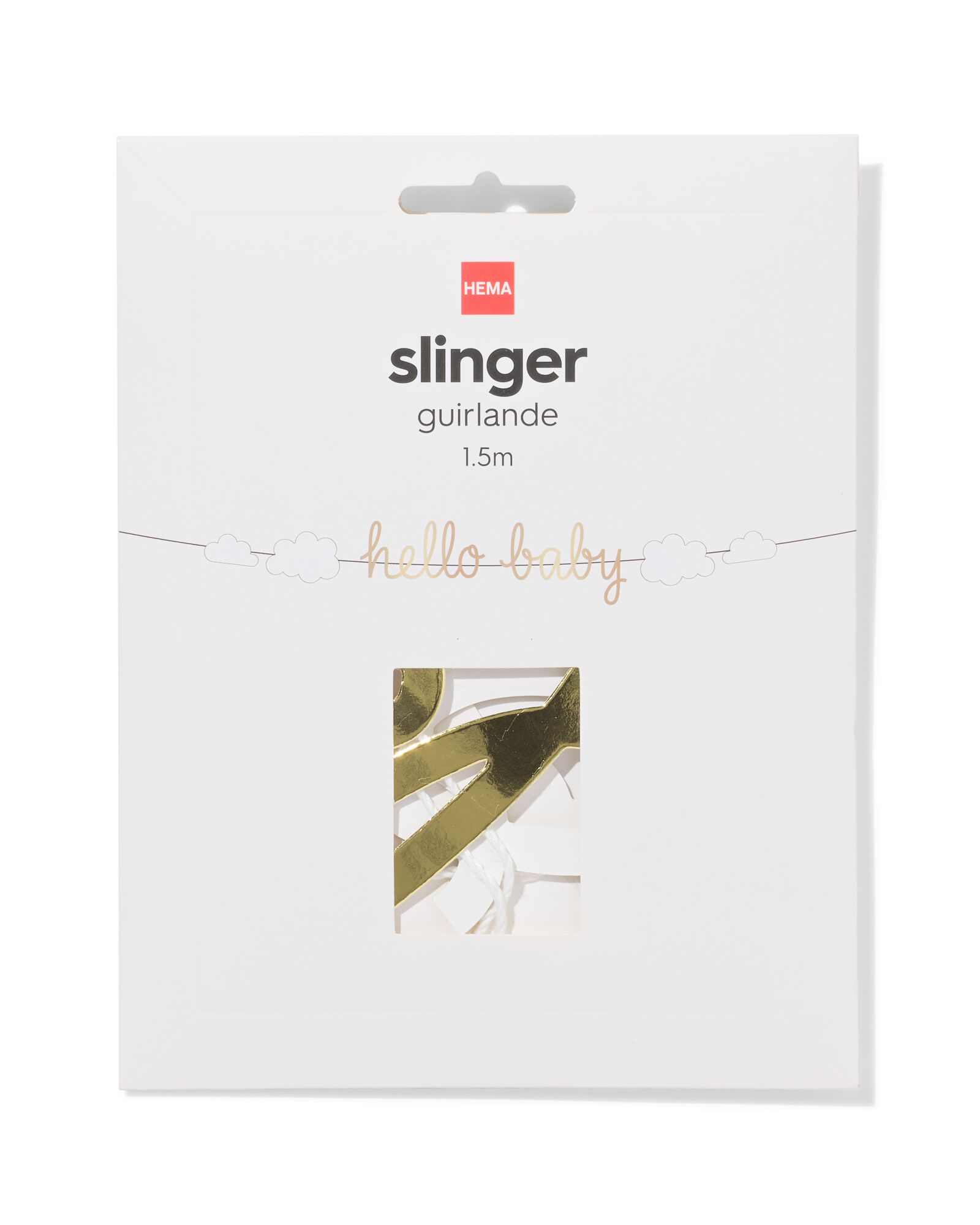 Girlande 1,5 m, Baby - 14250084 - HEMA