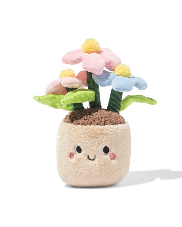 peluche 10x10x21cm pot de fleurs  - 41822236 - HEMA