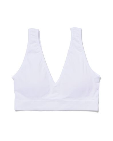 haut sans couture et sans armature  blanc - 21930806WHITE - HEMA