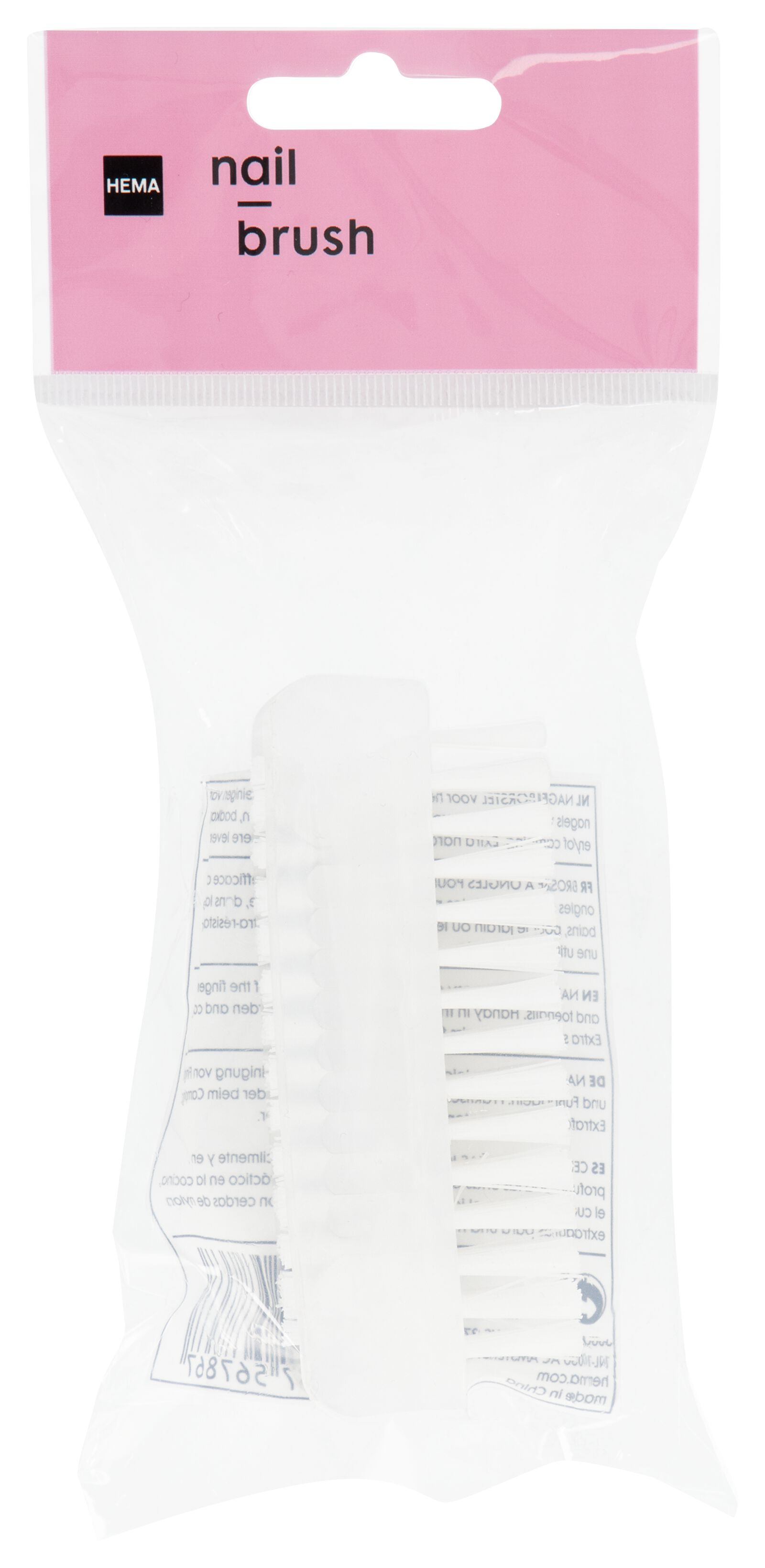 brosse &agrave; ongles - 11912015 - HEMA