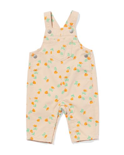 salopette fleurs pour b&eacute;b&eacute; p&ecirc;che - 33057250PEACH - HEMA