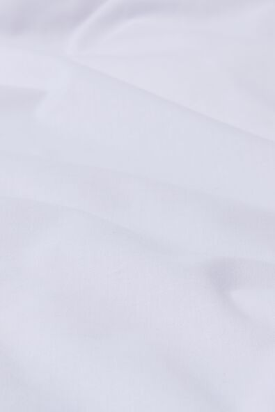 drap-housse - hôtel percale de coton - 90 x 200 cm - blanc - 5140030 - HEMA