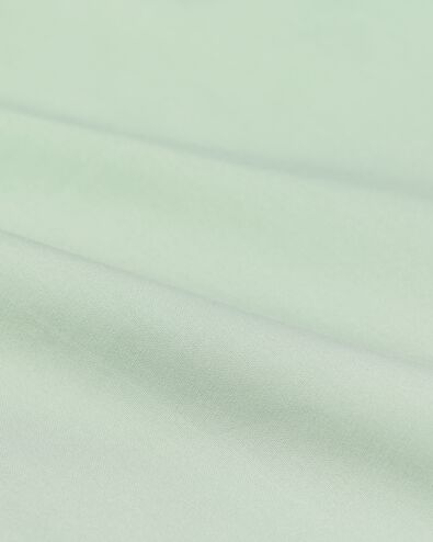 dekbedovertrek 140x200/220cm percal lichtgroen  - 5750161 - HEMA