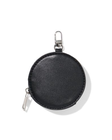 &eacute;tui &agrave; cl&eacute;s rond noir 13 x 9 x 9 cm - 18160016 - HEMA