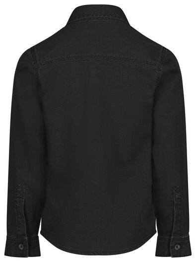 chemise enfant noir - 1000024520 - HEMA