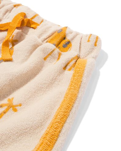 ensemble v&ecirc;tements &eacute;ponge girafe &eacute;cru - 33139870ECRU - HEMA