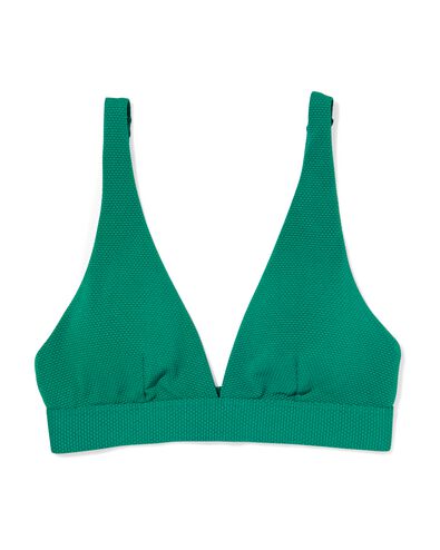 haut de bikini triangle femme vert - 22351590GREEN - HEMA