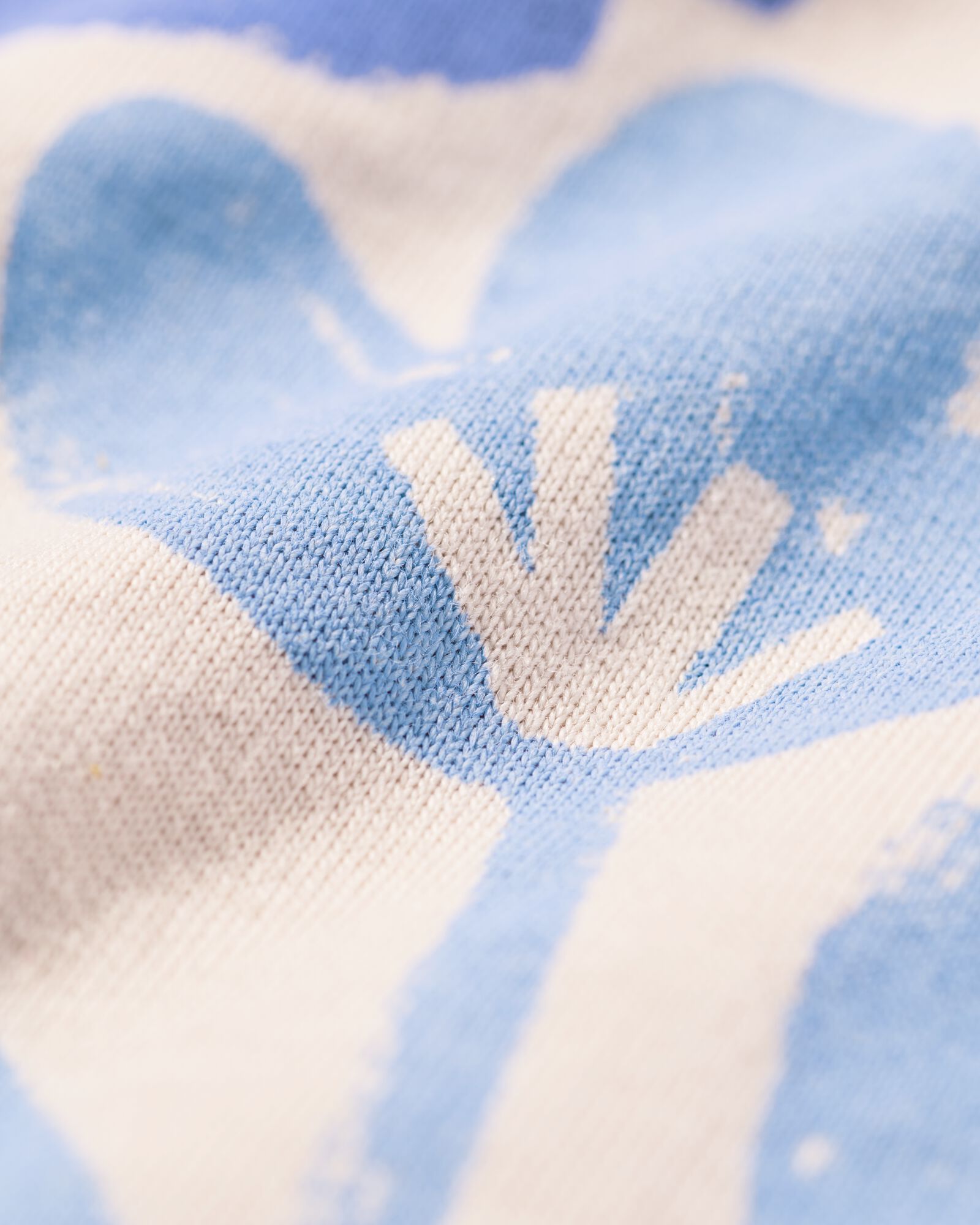 Baby-Bekleidungsset, Blumen blau - 33026070BLUE - HEMA