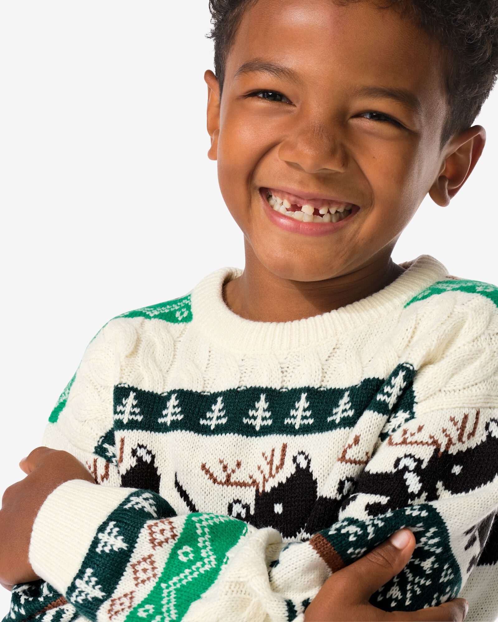 Takkie kindertrui  groen groen - 30707302GREEN - HEMA