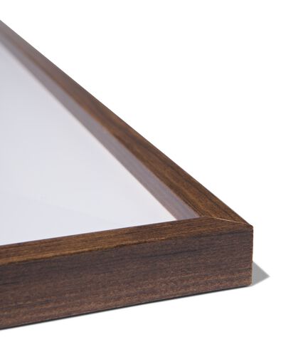 cadre photo 50x70 cm bois massif couleur noyer 50 x 70 bois - 13622046 - HEMA