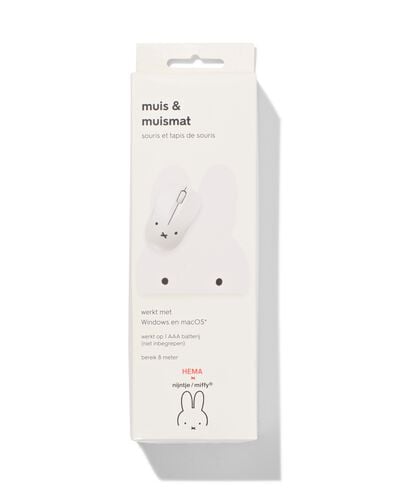 souris et tapis de souris Miffy - 39620116 - HEMA