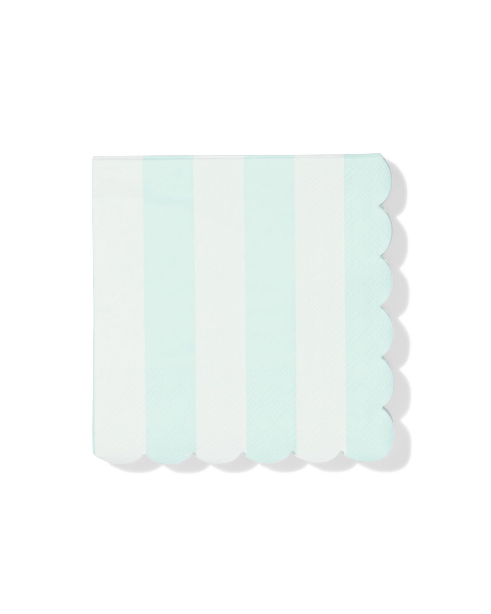 Servietten 24 &times; 24 cm Papier Streifen Blau &ndash; 20 St&uuml;ck - 14200164 - HEMA