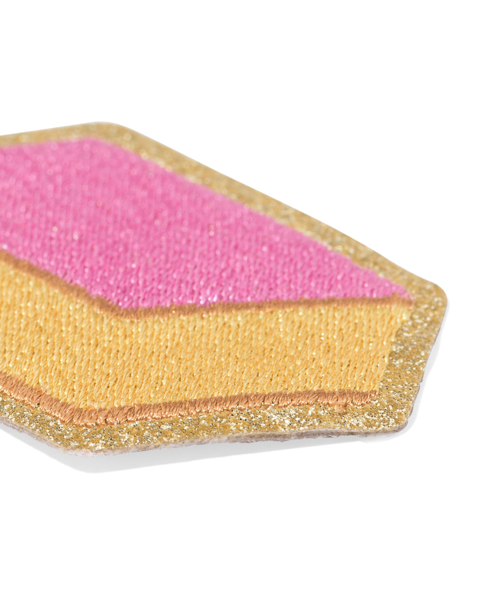 carnaval strijkembleem 6.5x6cm tompouce - 60800265 - HEMA