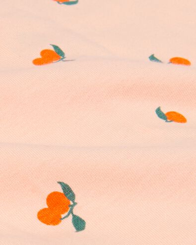 babypyjama jumpsuit mandarijnen lichtroze 98/104 - 33309533 - HEMA