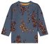 t-shirt bébé léopard bleu - 1000024474 - HEMA