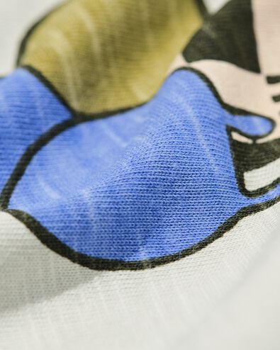 kinder T-shirt ijsjes lichtblauw lichtblauw - 30712905LIGHTBLUE - HEMA