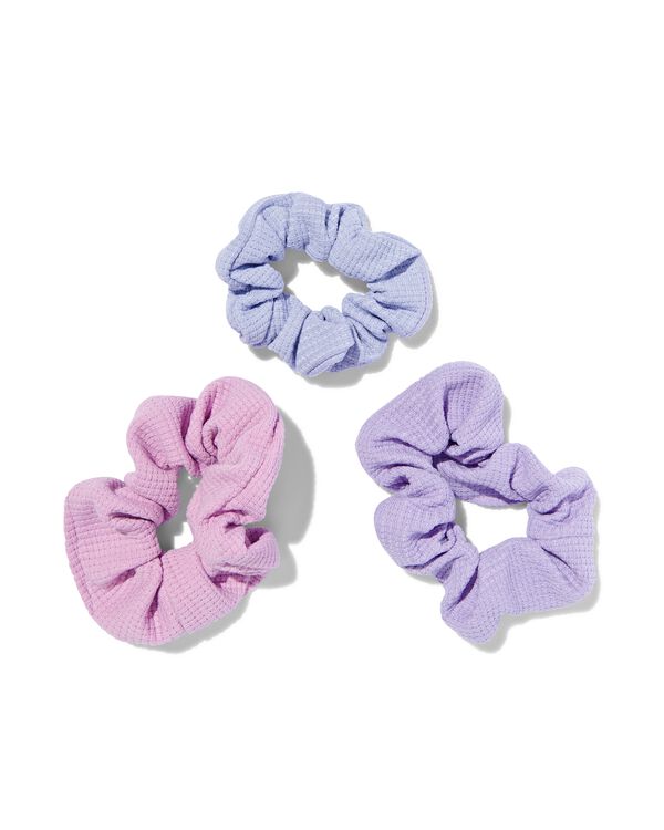 3er-Pack Haarbänder, in 3 Größen, violett - 60640026 - HEMA