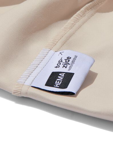 hoeslaken satijn 90x220 zand - 5190105 - HEMA