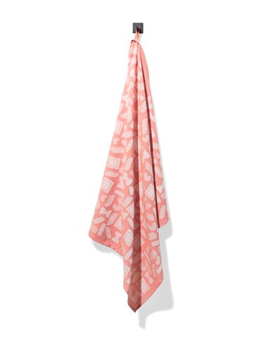 torchon 65 x 65 cm coton p&acirc;tes - 5400024 - HEMA