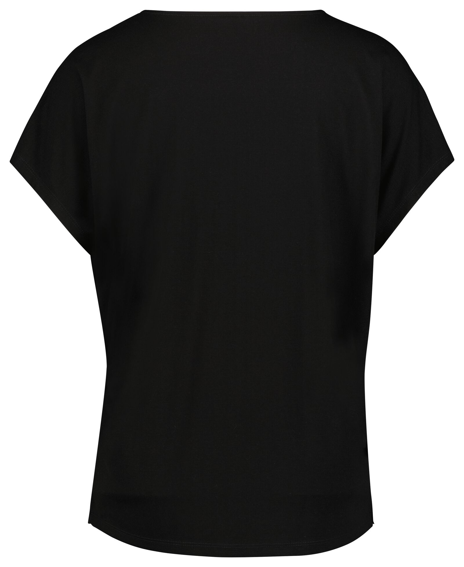t-shirt femme noir - 1000023978 - HEMA