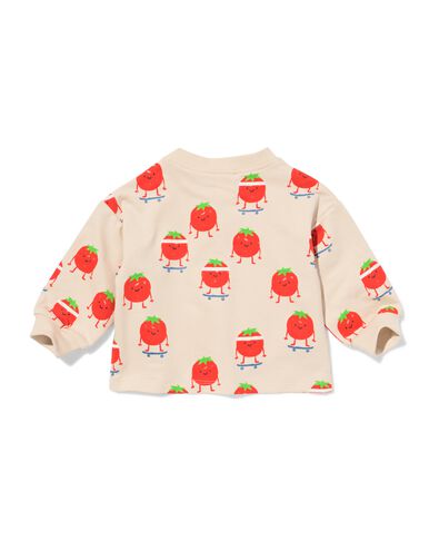 Baby-T-Shirt mit Tomaten ecru ecru - 33182770ECRU - HEMA
