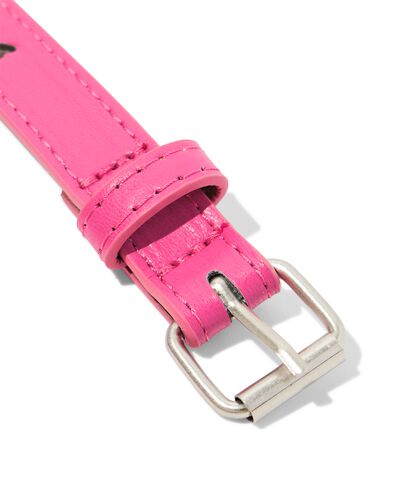 ceinture enfant 1,8 cm c&oelig;urs rose rose - 18460070PINK - HEMA