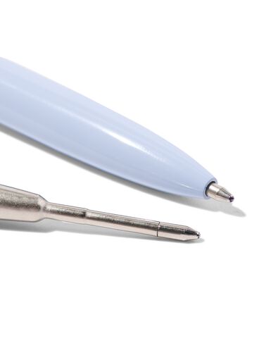 Kugelschreiber mit Ersatzmine, blaue Tinte - 14490053 - HEMA