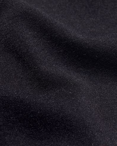 culotte hipster femme sans coutures microfibre avec dentelle noir noir - 19620986BLACK - HEMA