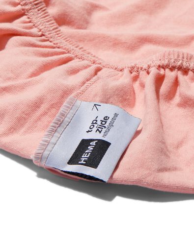 drap-housse enfant jersey 70x150 rose - 5180004 - HEMA