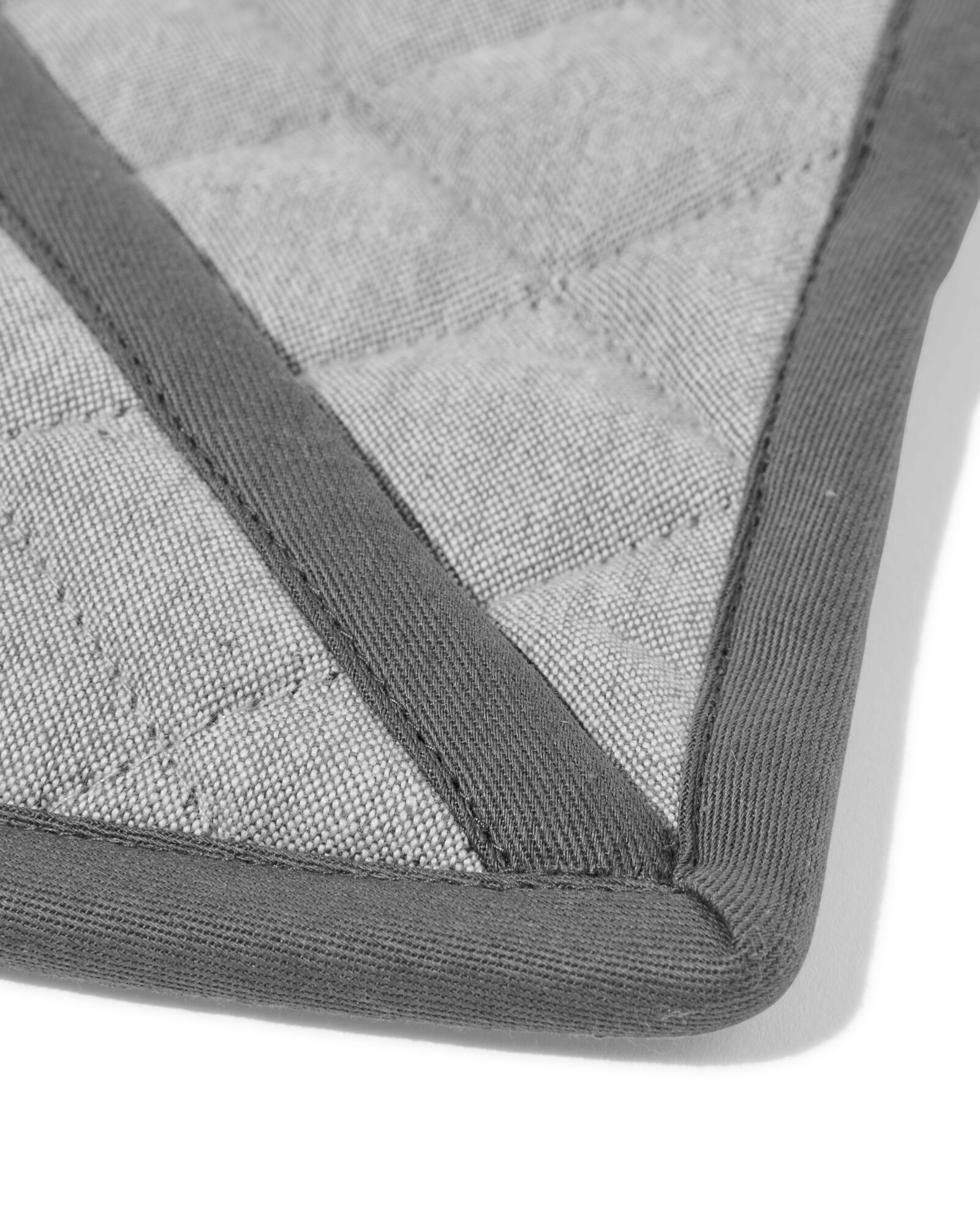 Topflappen 21 &times; 21 cm Grau - 5460004 - HEMA