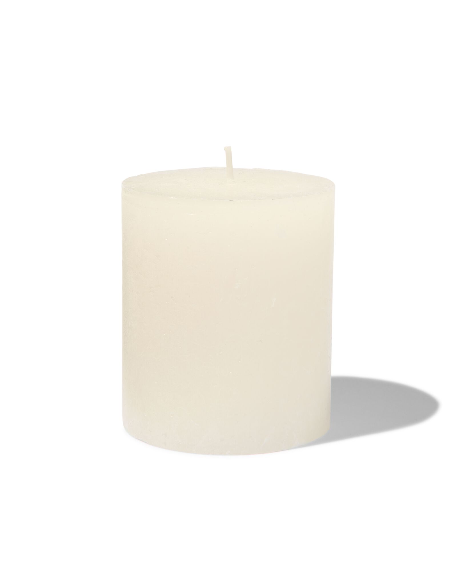 bougie rustique &Oslash;7x8 cm ivoire ivoire 7 x 8 - 13503154 - HEMA