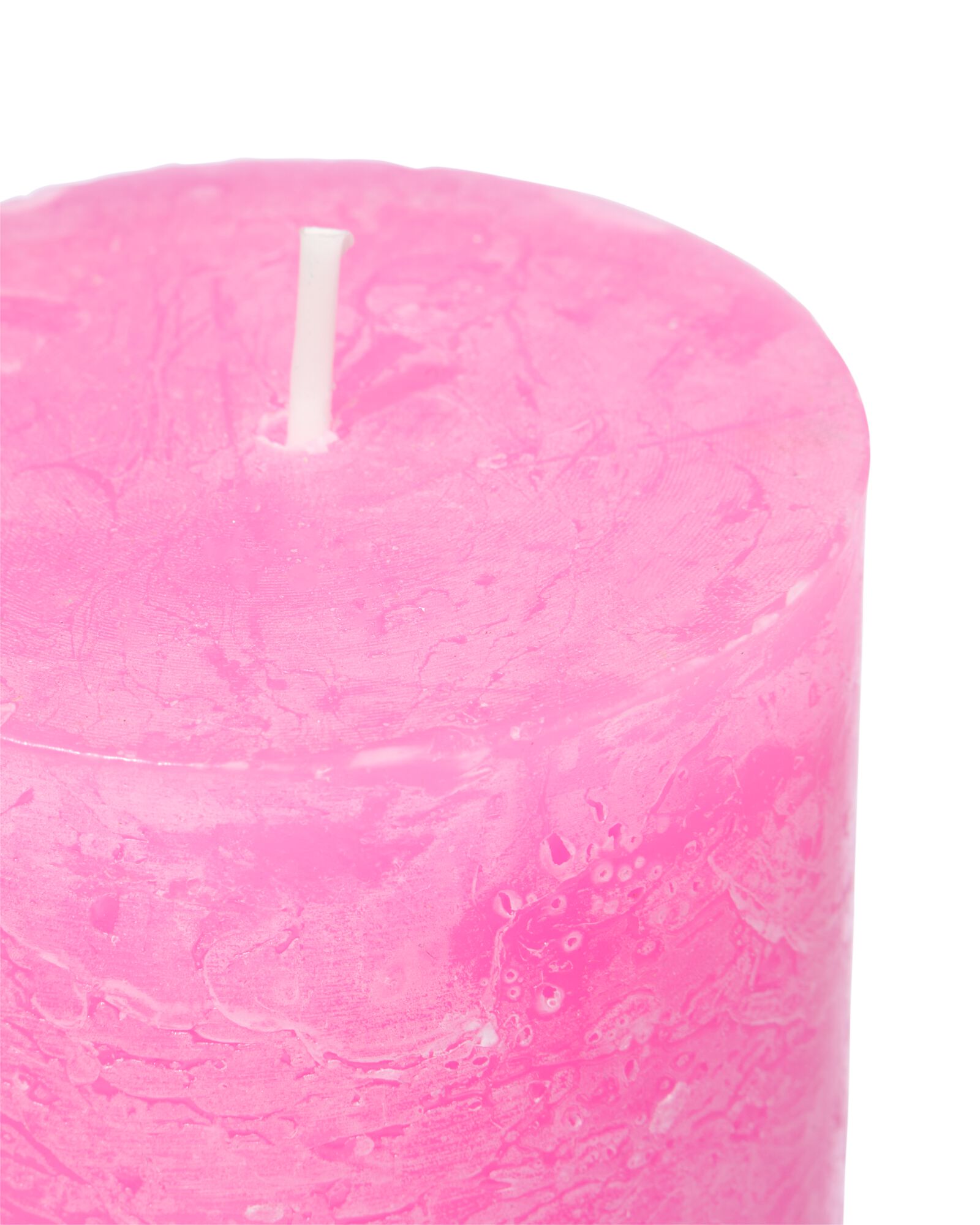 bougie rustique &Oslash;7 x 19 rose fonc&eacute; rose fonc&eacute; 7 x 19 - 13502917 - HEMA