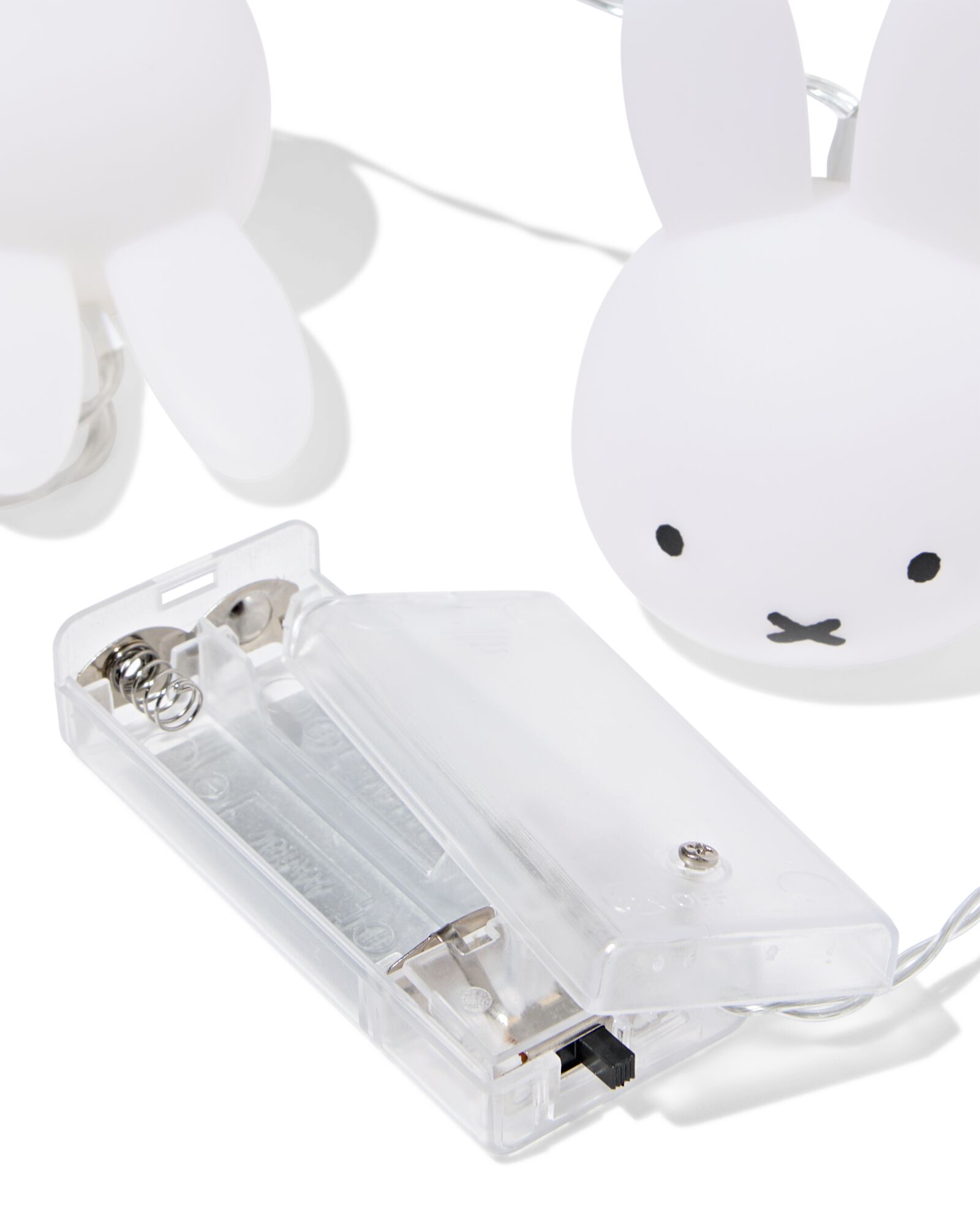 guirlande lumineuse Miffy 2,8 m avec 12 têtes blanc chaud pour l'intérieur - 60410305 - HEMA