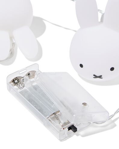 guirlande lumineuse Miffy 2,8 m avec 12 têtes blanc chaud pour l'intérieur - 60410305 - HEMA