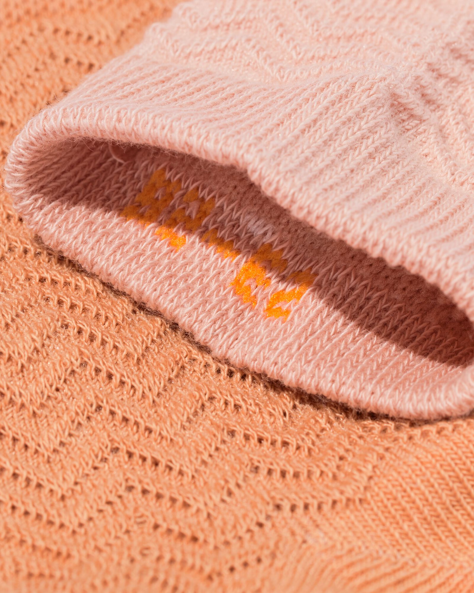 Socken mit Baumwolle Zickzack – 5 Paar beige beige - 4360440BEIGE - HEMA