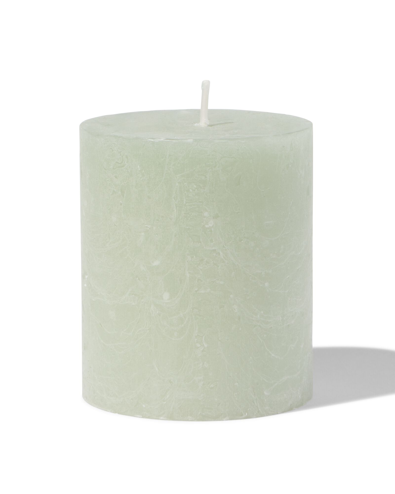 rustikale Kerze, &Oslash; 7 x 8 cm, hellgr&uuml;n hellgr&uuml;n 7 x 8 - 13503181 - HEMA