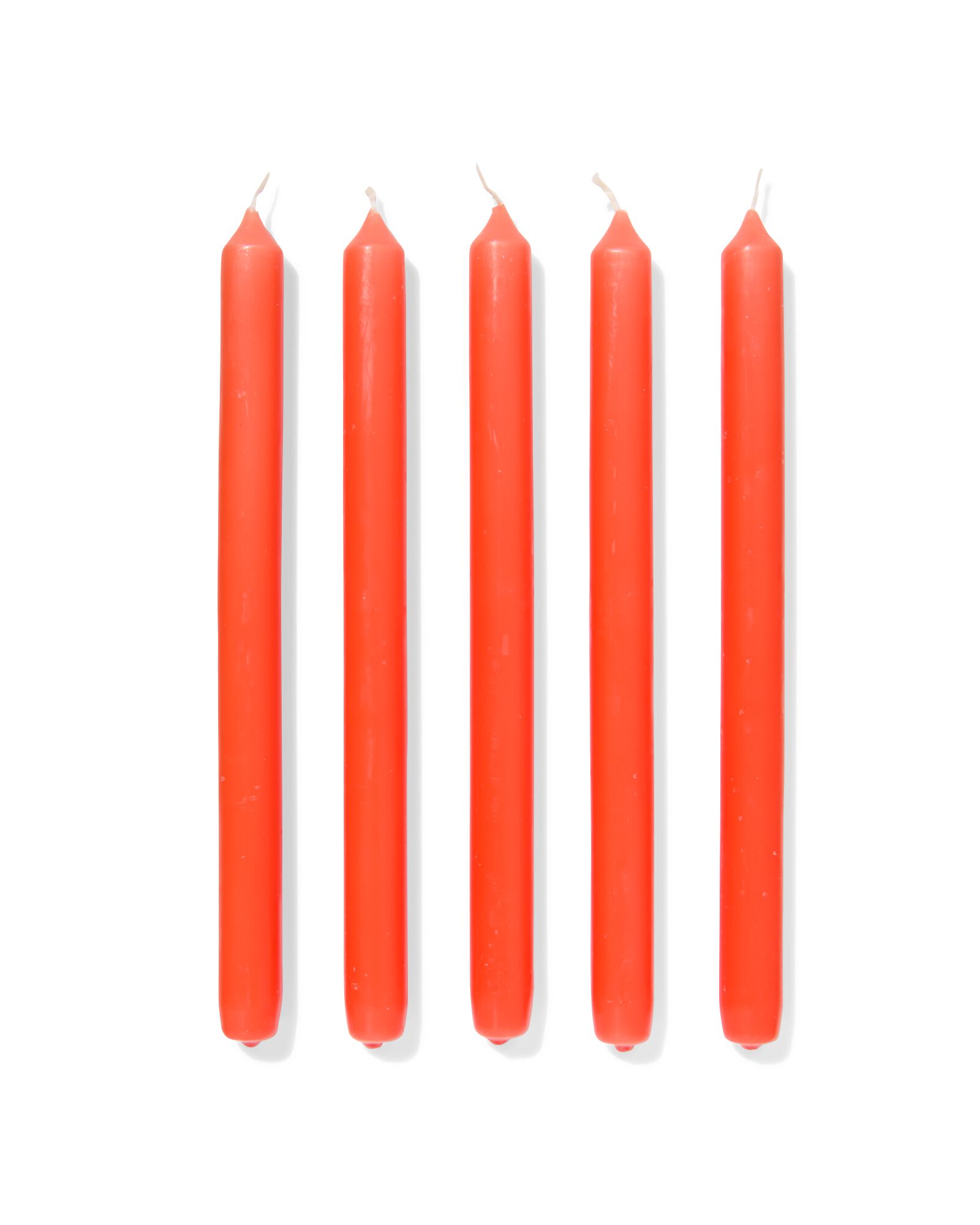 Lange Haushaltskerze, &Oslash;&nbsp;2,2&nbsp;&times;&nbsp;29&nbsp;cm, Orange &ndash; 12 St&uuml;ck orange 2,2 x 29 - 13504003 - HEMA