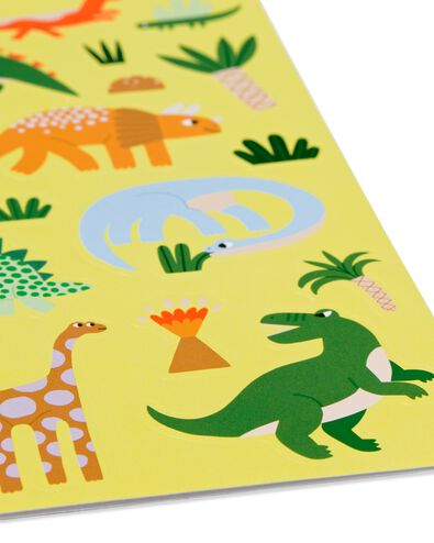 stickervellen dino's - 2 stuks - 15900309 - HEMA