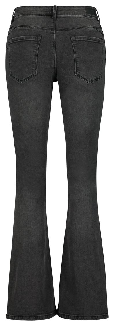 figurformende Damen-Jeans, Bootcut schwarz 44 - 36291750 - HEMA