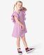 Kinder-Kleid, Rüschen violett 122/128 - 30864363 - HEMA