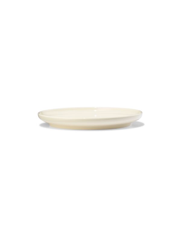 assiette &agrave; g&acirc;teau ⌀16.5cm KNAP new bone jaune - 9650313 - HEMA