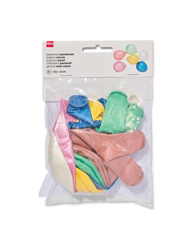 lot de 10 ballons - 14230012 - HEMA