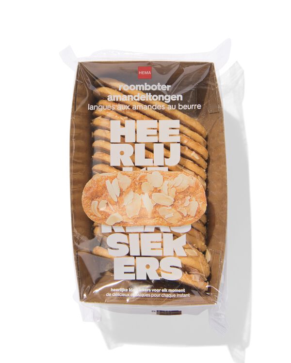 langues de chat aux amandes au beurre - 10800032 - HEMA