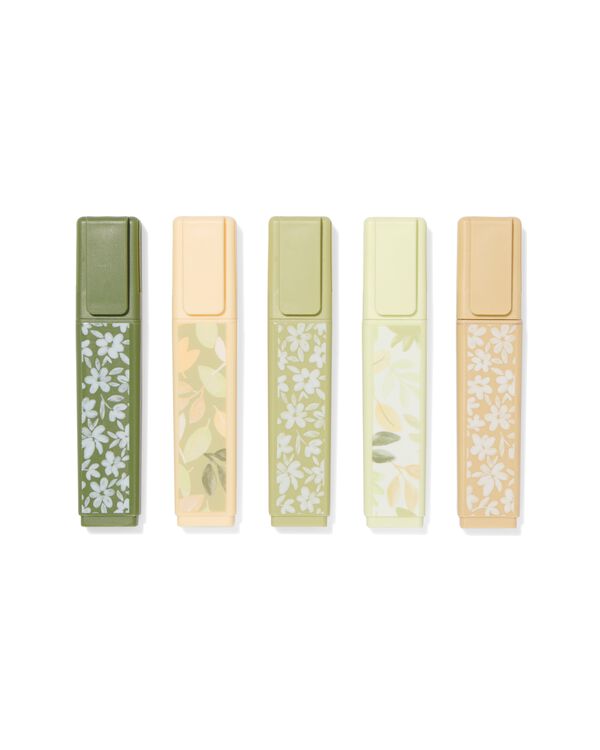 5er-Pack Textmarker - 14470089 - HEMA