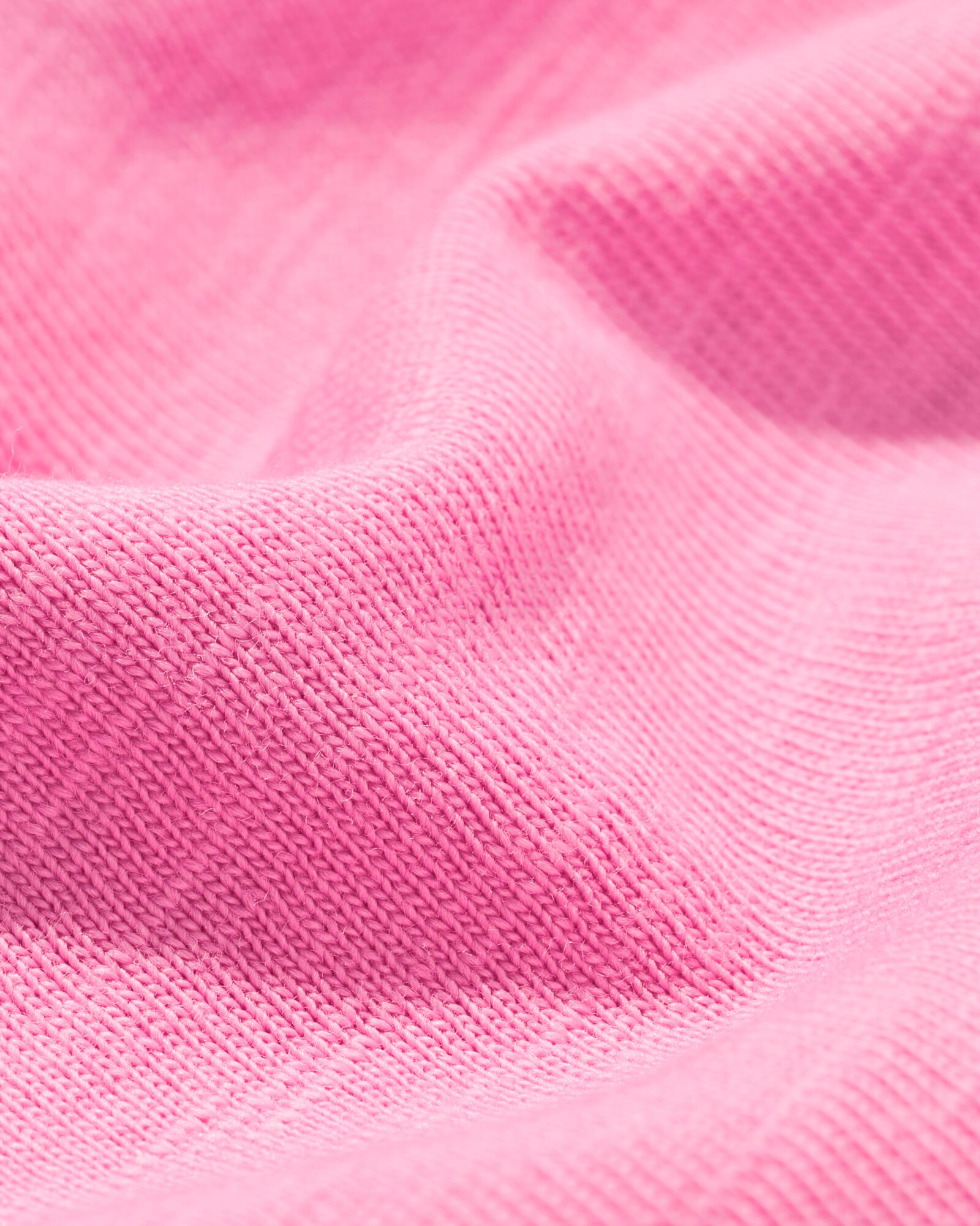 kinder T-shirt jersey geborduurd roze roze - 30826100PINK - HEMA