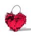 mini piñata rouge coeur 11.5x13.5x4 - 14200720 - HEMA