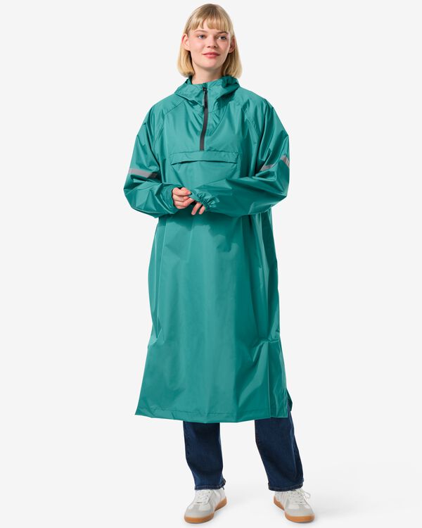 poncho de pluie pour adulte léger imperméable vert vert - 34440090GREEN - HEMA