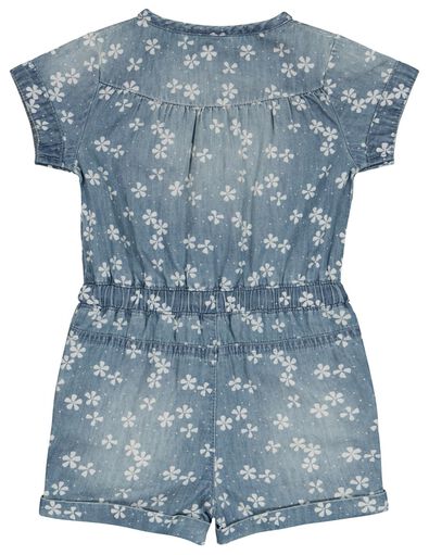Baby-Jumpsuit, Blumen blau - 1000027341 - HEMA