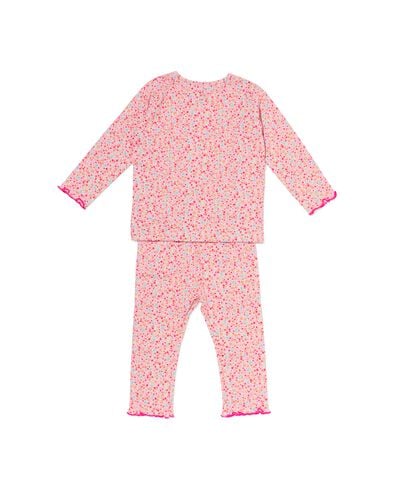 babypyjama bloemen multicolor multicolor - 33300660MULTICOLOUR - HEMA