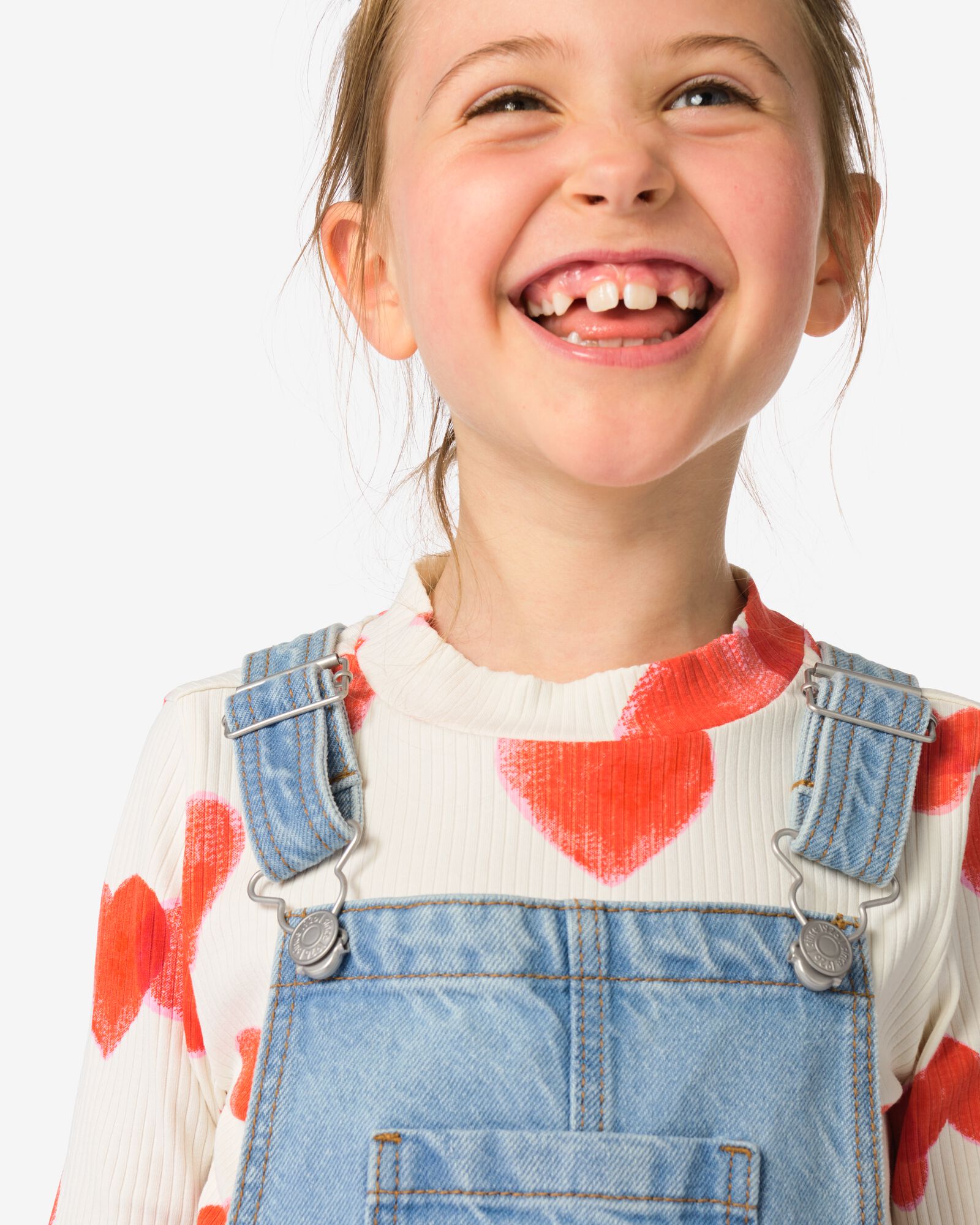 Kinder-Latzkleid  hellblau - 30825900LIGHTBLUE - HEMA